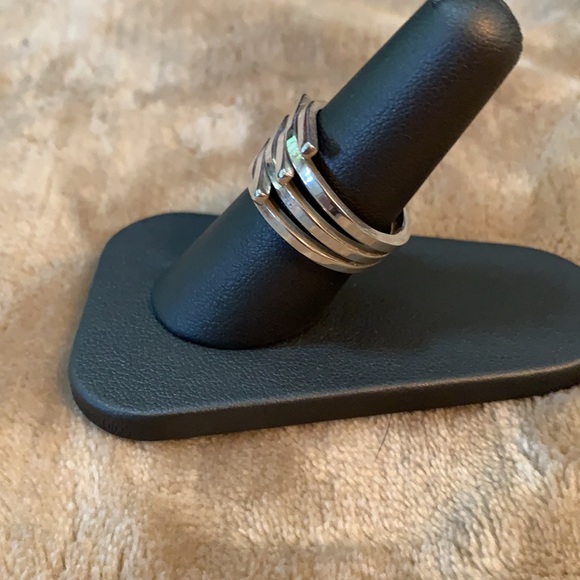 Silver ring 9 - Picture 2 of 5